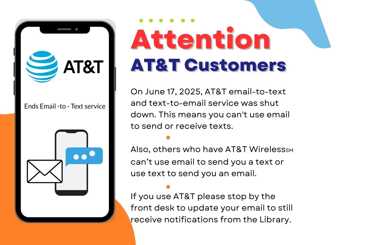 Graphic of phone with AT&T logo