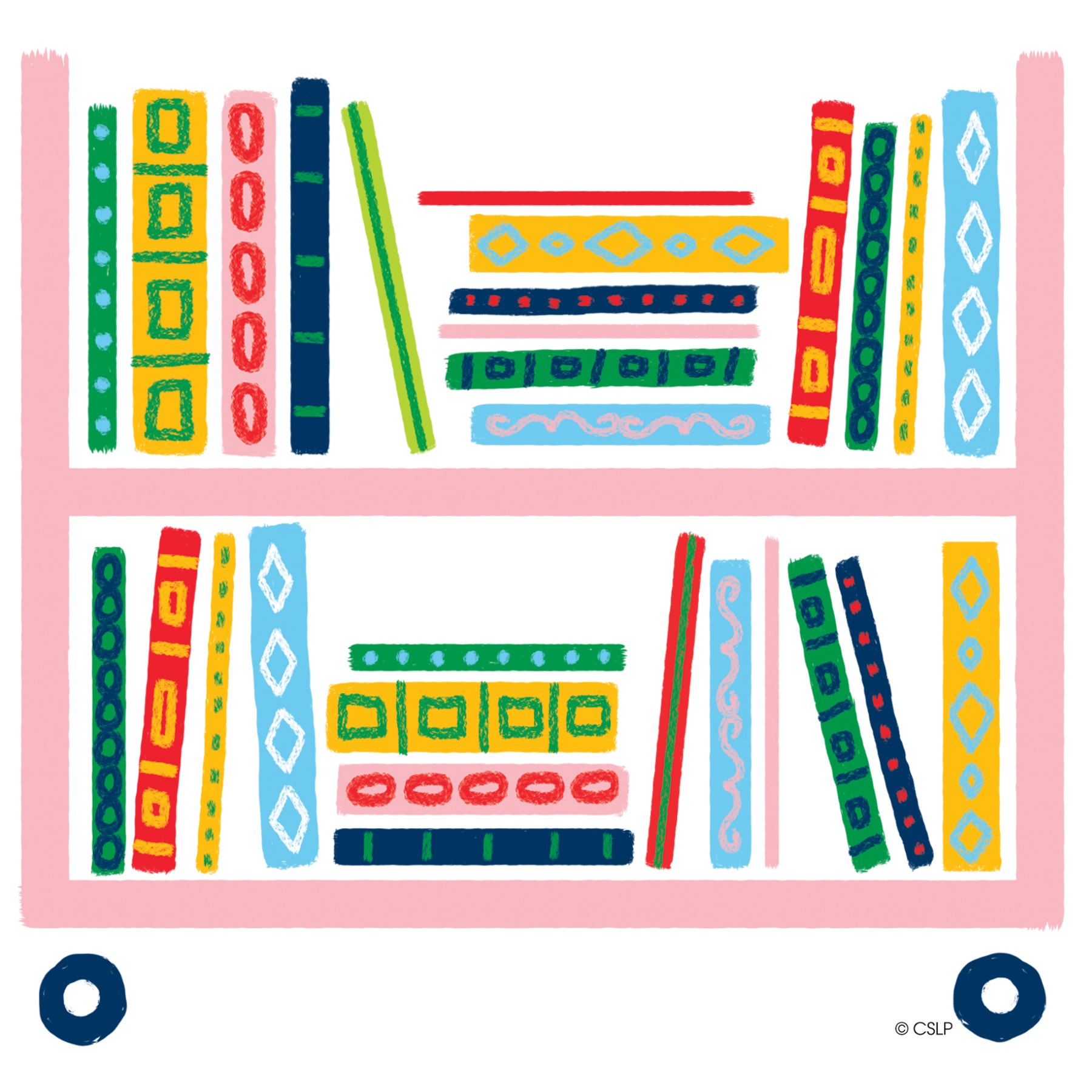 book cart graphic