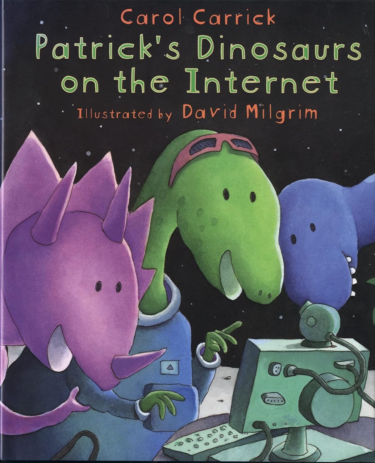 Book Cover of Patrick's Dinosaur on the Internet