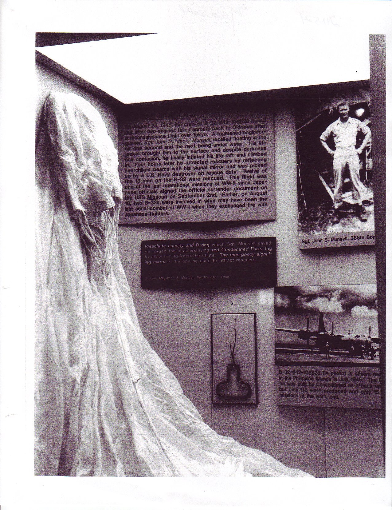 John Munsell museum display