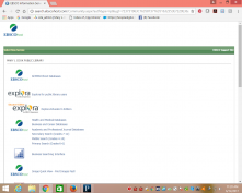 EBSCO screenshot