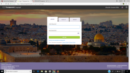 Transparent Language Online sign-in page