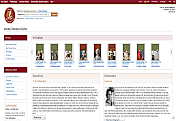 Literary Reference Center screenshot