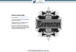 Sanborn Fire Maps screenshot