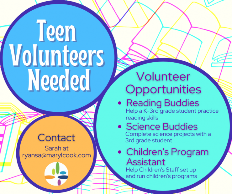 teen volunteers are needed for summer programs