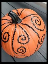 pumpkin with puffy paint